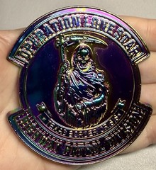 💥Texas Operation Lone Star Smugglers Nightmare Reaper Challenge Coin #/25 2E