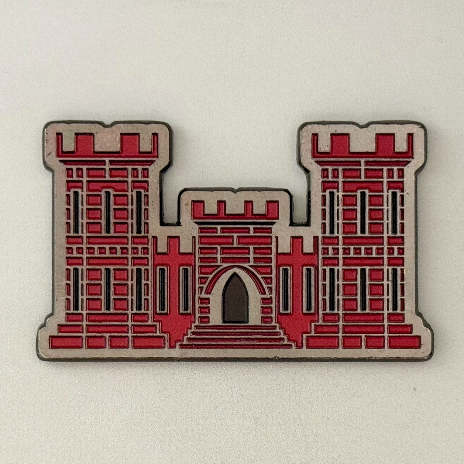 878th Engineer Battalion Castle Shaped Clear The Way Challenge Coin J#19 gallery