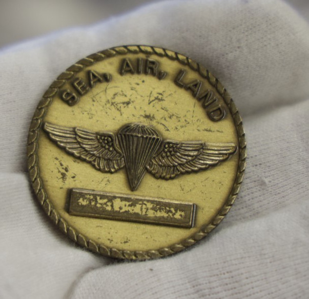 Vintage Navy Seal Challenge Coin gallery
