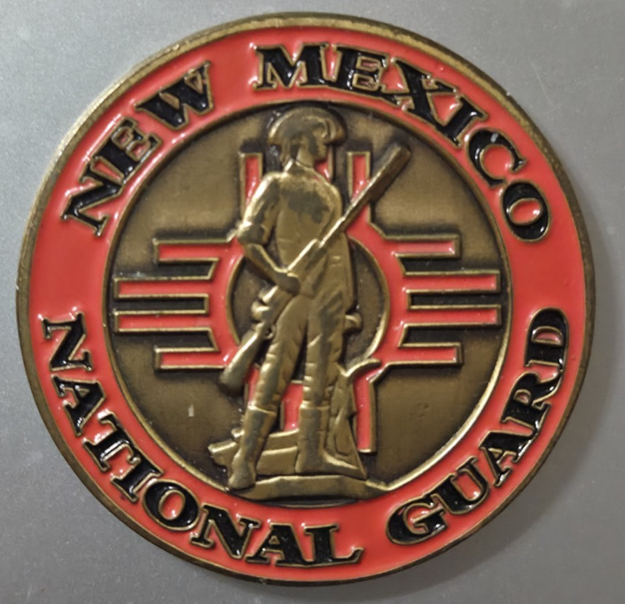 New Mexico US Army National Challenge Coin