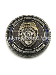 F74 Miami Dade Police Incident Containment Team Florida State Challenge Coin