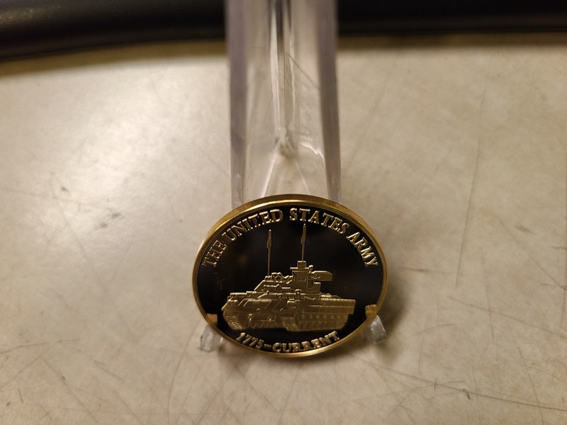 The United States Army 1175 Current Follow Me Challenge Coin gallery
