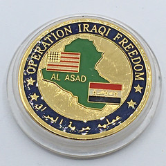 Operation Iraqi Freedom United States Minnesota Coin Collectible in Plastic HTF