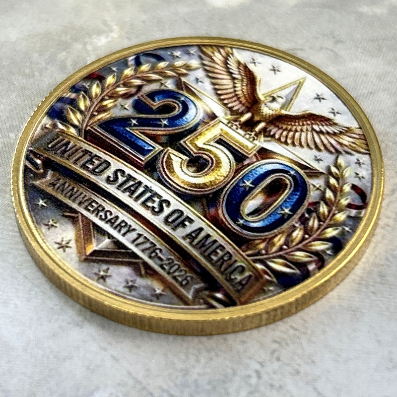 *250TH ANNIVERSARY Bald Eagle* 1776-2026 USA Commemorative Coin Medal gallery