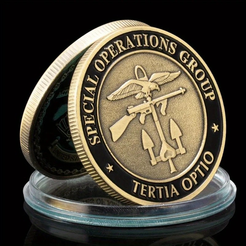Special Operations Group CIA Challenge Coin Collectable Commemorative 1-pc gallery