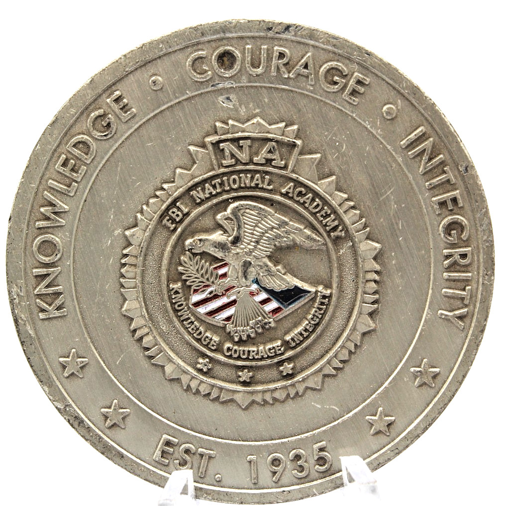 FBI National Academy The Yellow Brick Road Challenge Coin 2.0"Copper gallery
