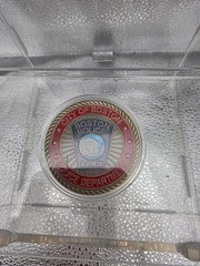 Unbranded City Of Boston Police Department Challenge Coin Unisex Mini Case