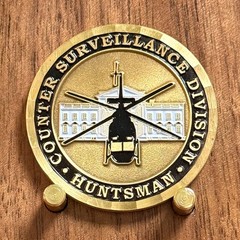 US Secret Service Huntsman Counter Surveillance Challenge Coin 1#39