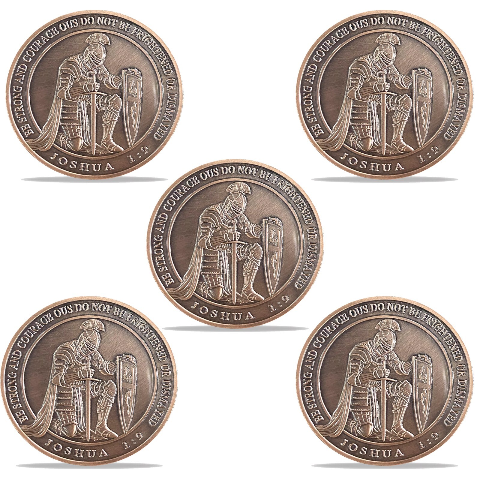 Philippians 5:13 Religious Coin Knights Templar Christian Collectible Coin 5Pcs gallery