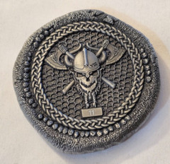 Naval Special Warfare Seal Team 8 #’d Navy Antique Silver Challenge Coin / Eight
