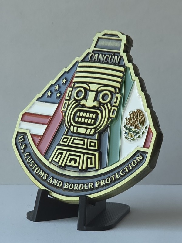 🔥USCBP CANCUN CHALLENGE COIN🔥JOINT SECURITY PROGRAM gallery