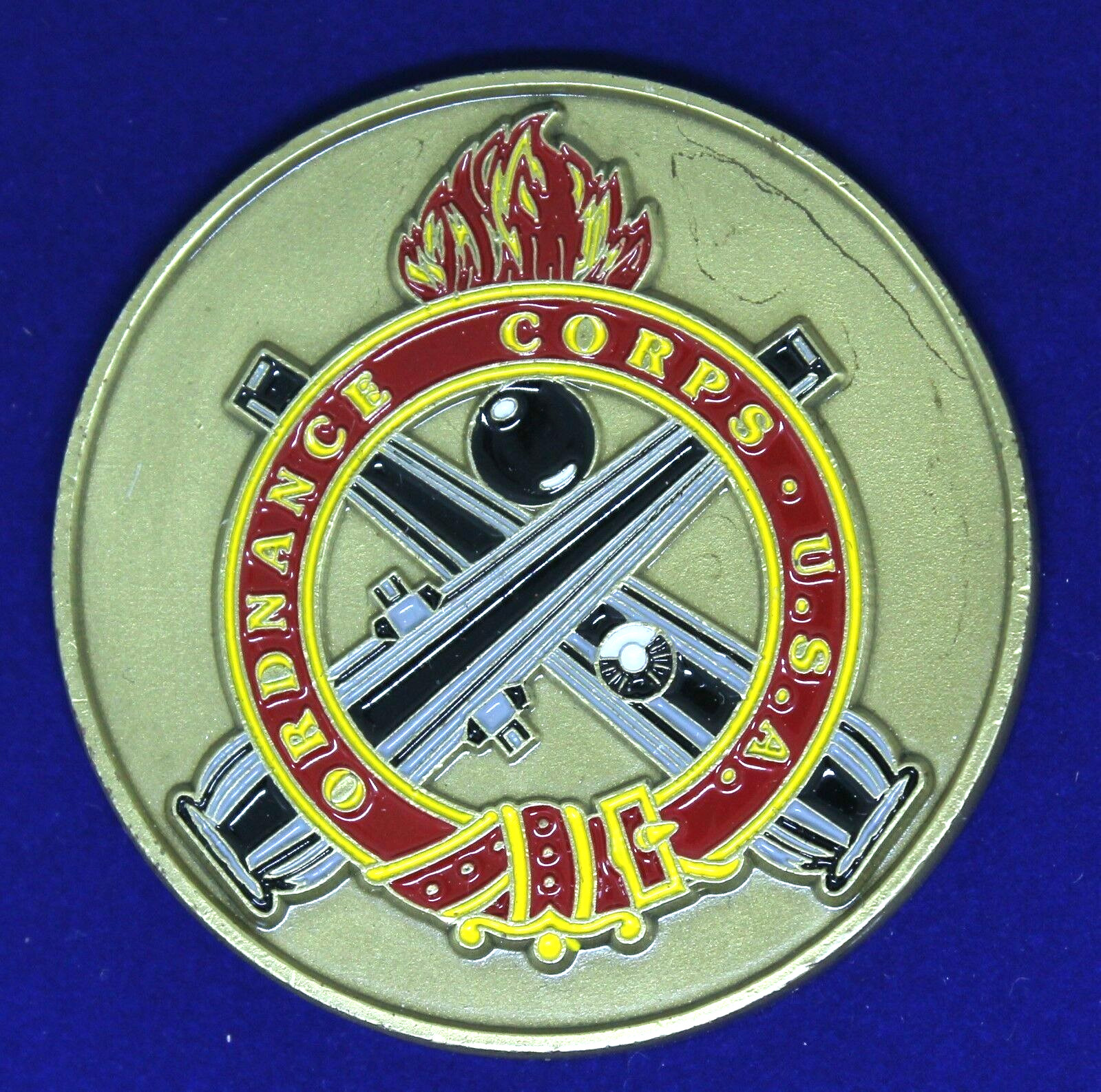 US Army Ordnance Corps The Regimental Warrant Officer Challenge Coin C-9 gallery