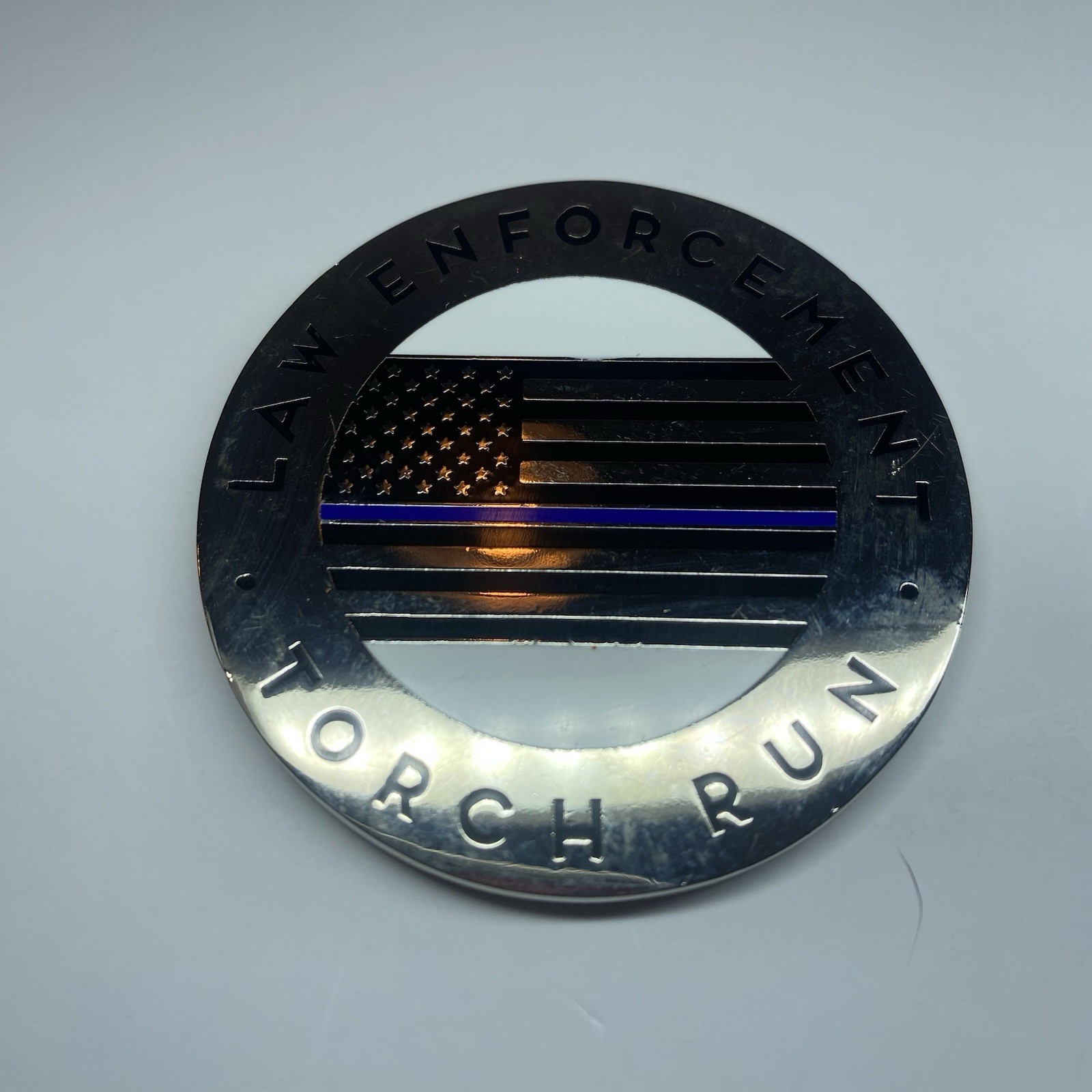 Special Olympics Law Enforcement Torch Run Challenge Coin New York gallery