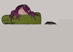 German Nature Conservation Purple Frog Geocaching Challenge Coin J#19