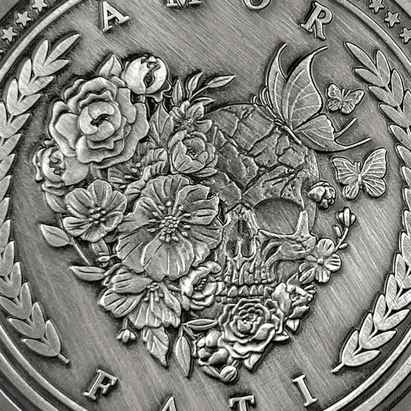 Amor Fati | Daily Stoic Medallion | Stoic Coin | Everyday Carry Stoicism Token gallery