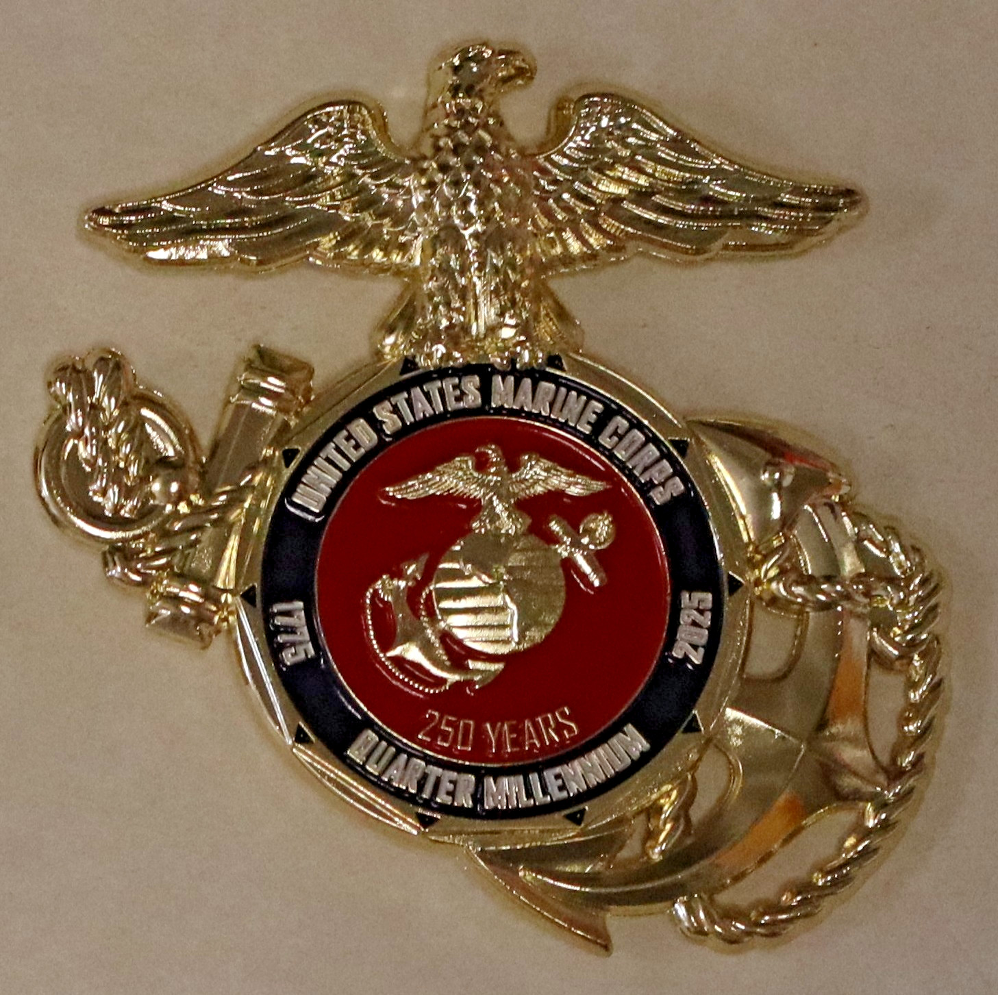 Marine Corps 250 Years Quarter Millennium 1775-2025 Challenge Coin gallery