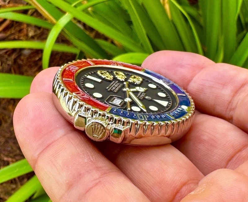 Navy Chief Seals Dive SUBMARINER Pepsi Watch GMT Challenge Coin NSW CPO DEVGRU gallery