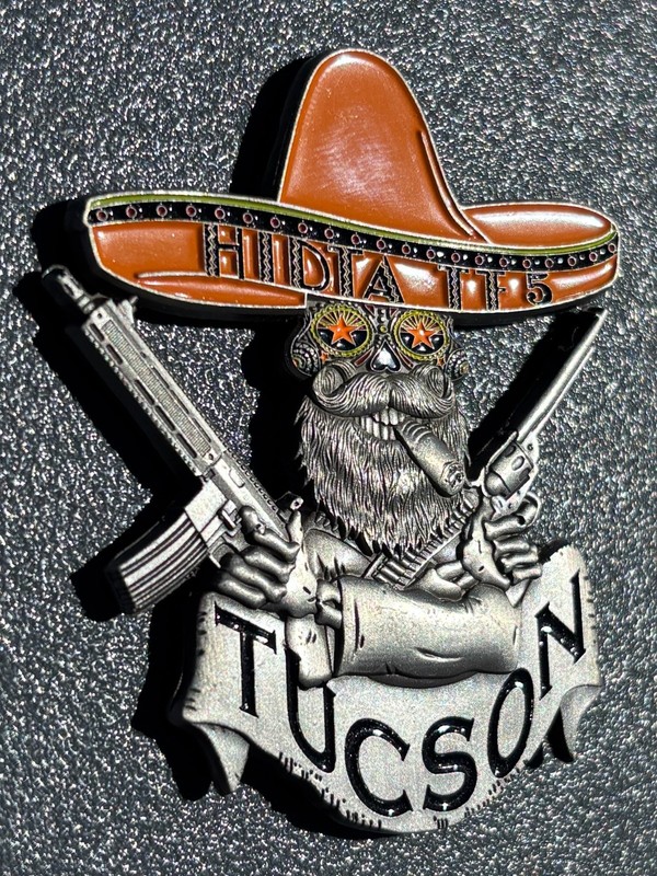 🔥RARE🦄DEA Drug Enforcement Administration Tucson HIDTA OG Coin 🦄🔥 gallery