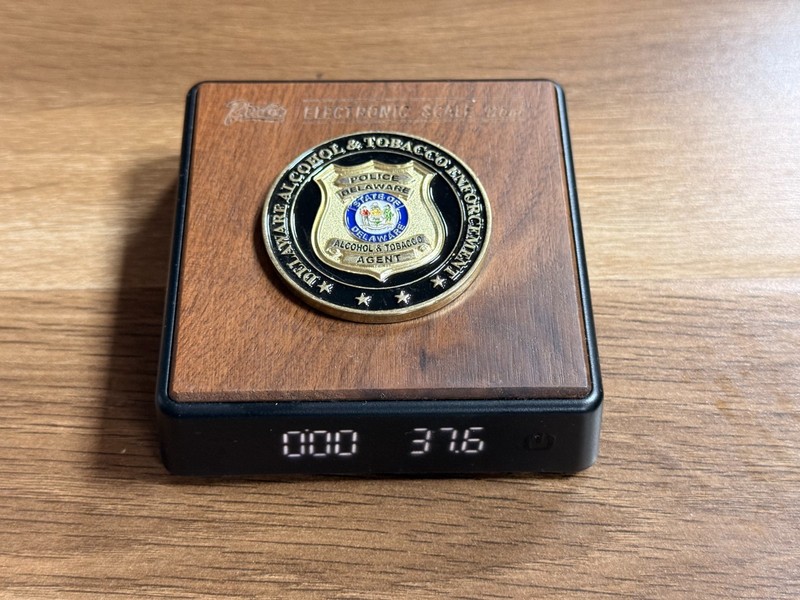 Delaware ATF Torch Run Special Olympics Challenge Coin 1#28 gallery