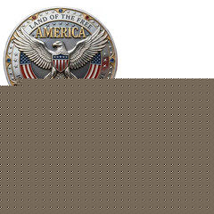 United States 250 Anniversary Challenge Coin Commemorative US 1-pc cd