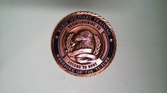 CHALLENGE COIN 322ND TRAINING SQUADRON BASIC MILITARY TRAINING SECOND TO NONE