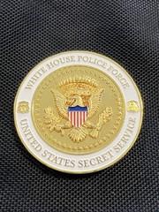 USSS Secret Service White House Police Leslie Coffelt EOW Challenge Coin