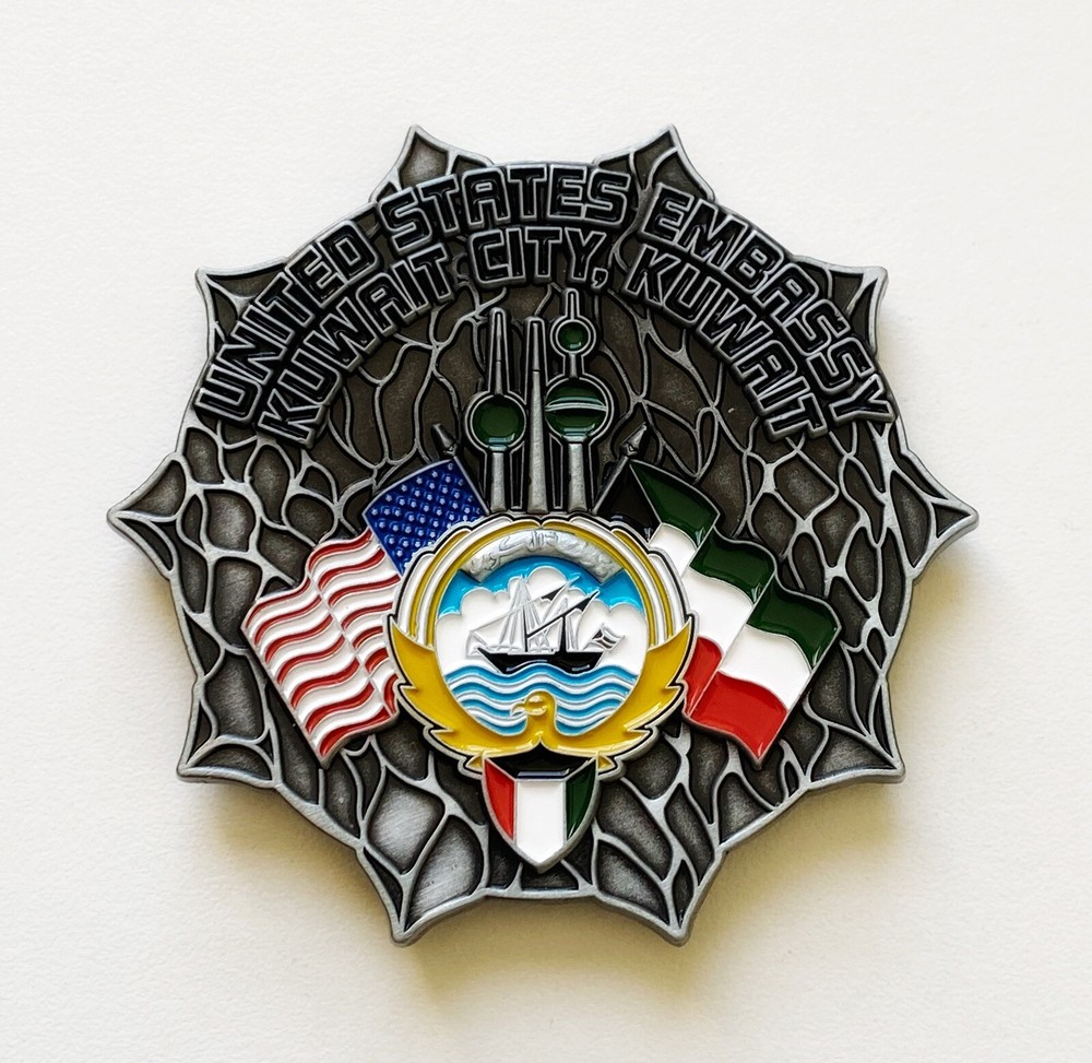 MSG-Det Marine Security Guard Detachment Kuwait City, Kuwait Challenge Coin
