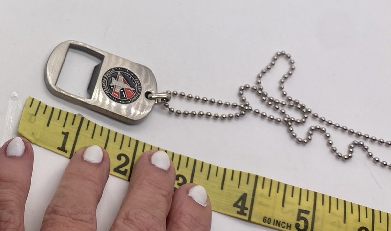 1 5 4 Black Knight F/A-18F Rhino Strike Fighter Necklace Bottle Opener Dog Tags gallery