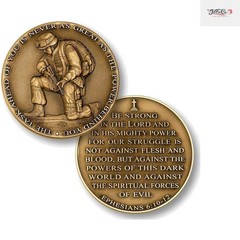 Authentic Challenge Coin – Task Ahead Medallion for Veterans and Collectors
